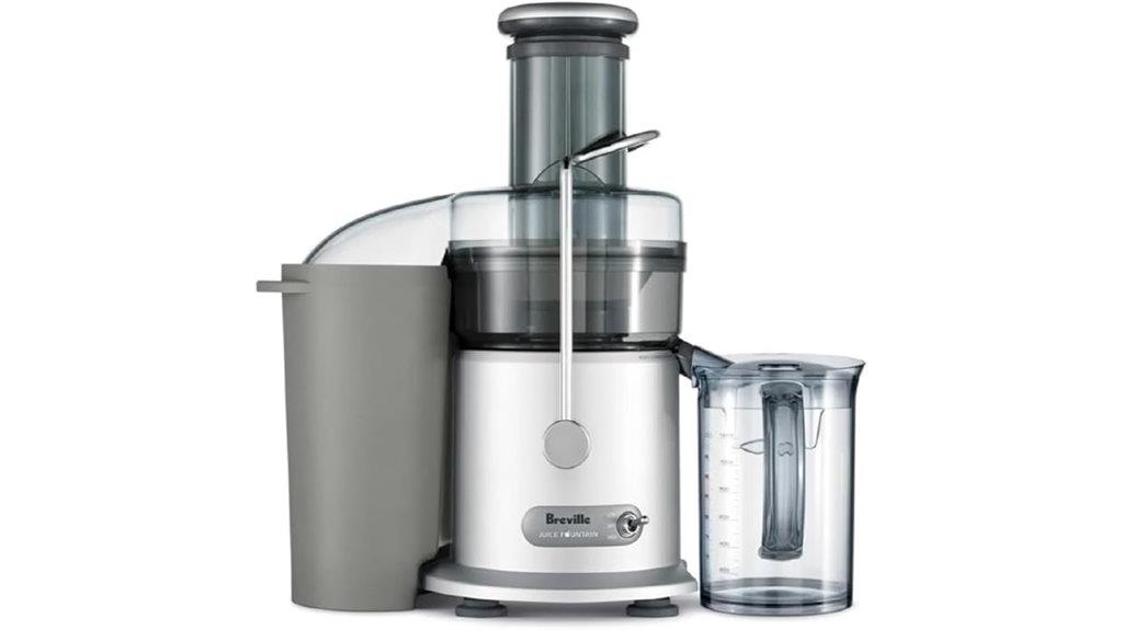 breville silver juicer