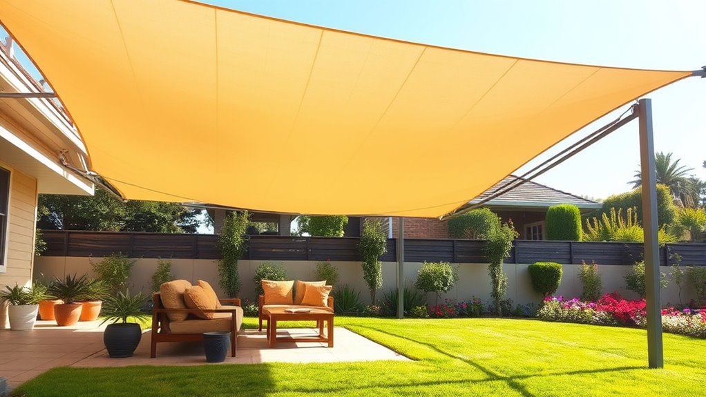 build a comfortable shade structure