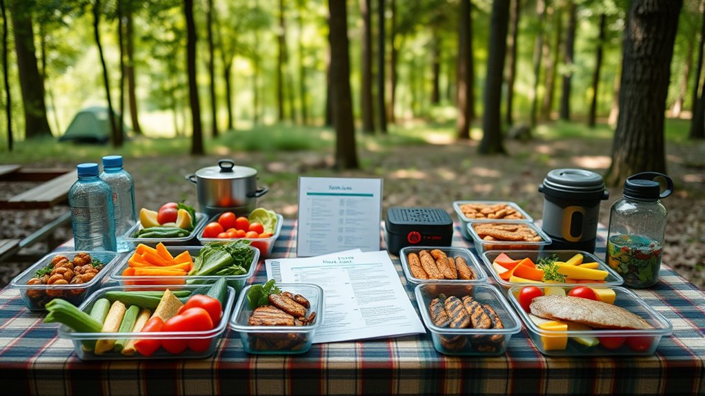 camp meal planning essentials