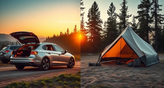 camping vehicle advantages