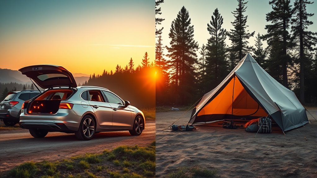 camping vehicle advantages