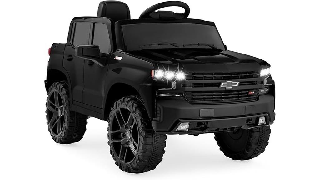 chevrolet silverado ride on