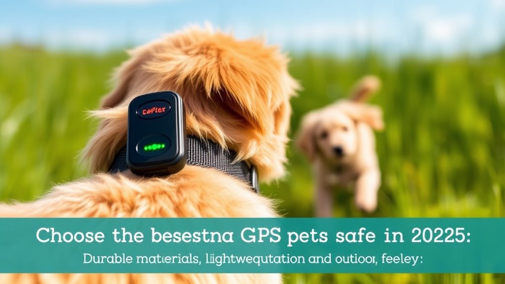 choosing reliable pet gps trackers