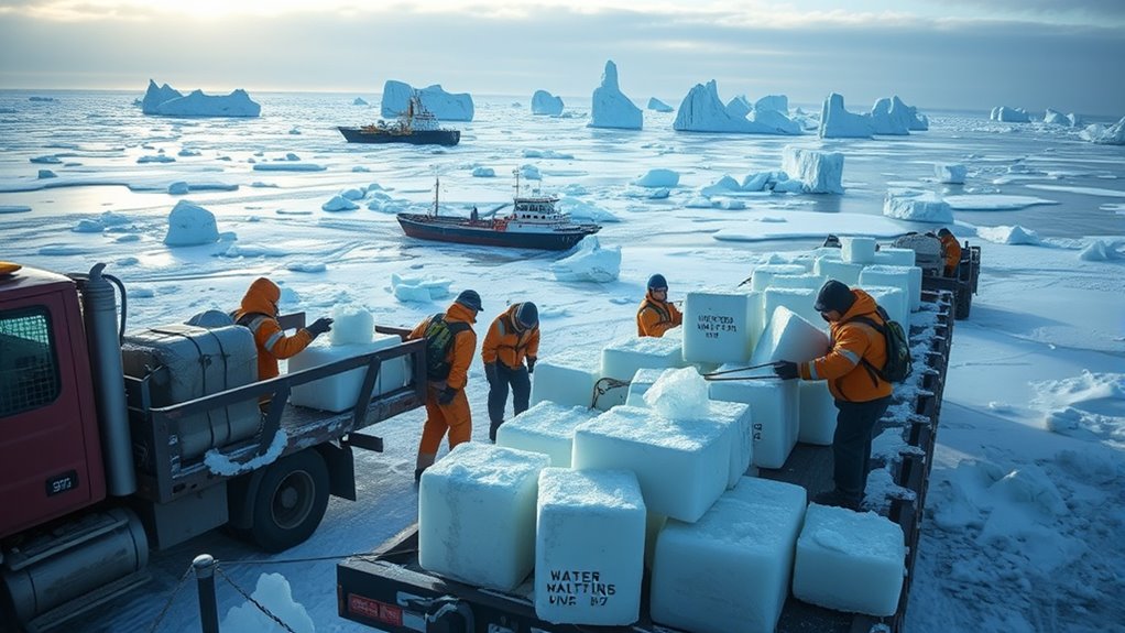 cold weather water logistics