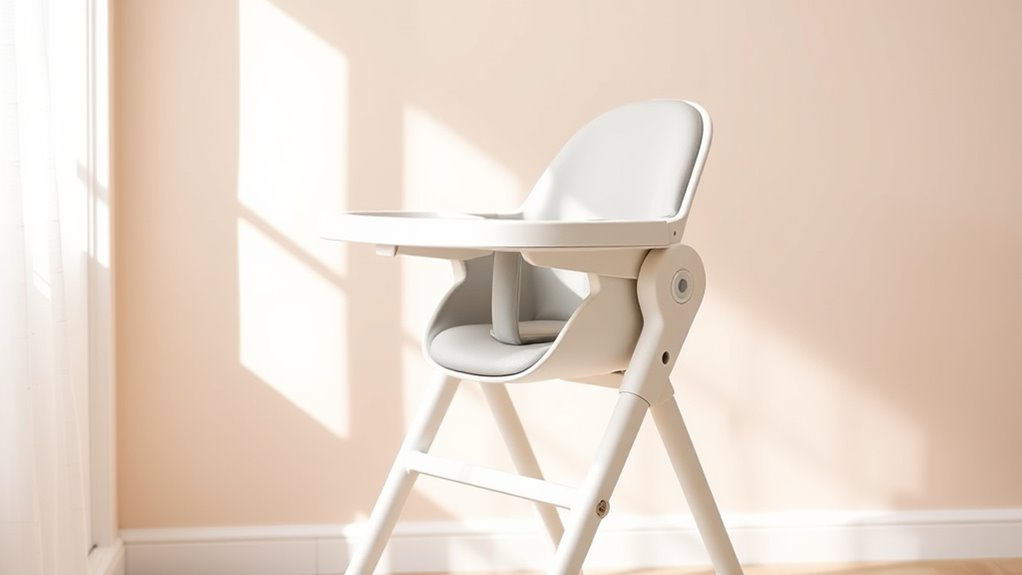 compact foldable high chairs