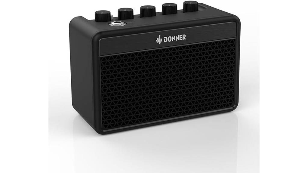 compact portable electric guitar amp