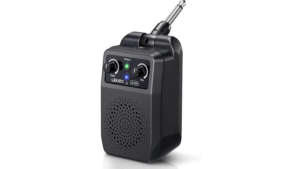 compact portable guitar amplifier
