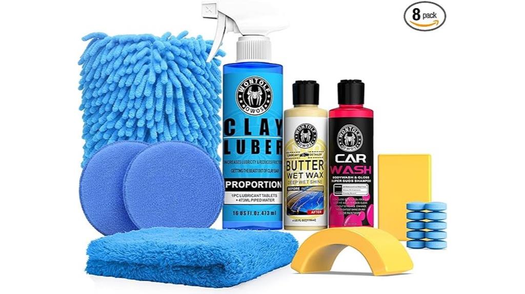 complete 19 piece car detailing kit