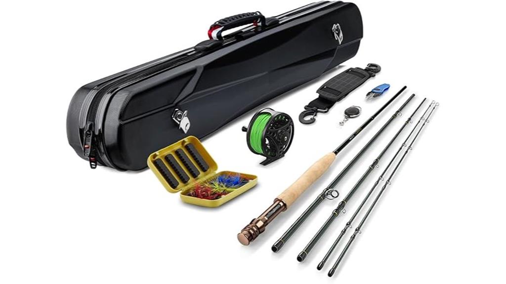 complete beginner fishing set