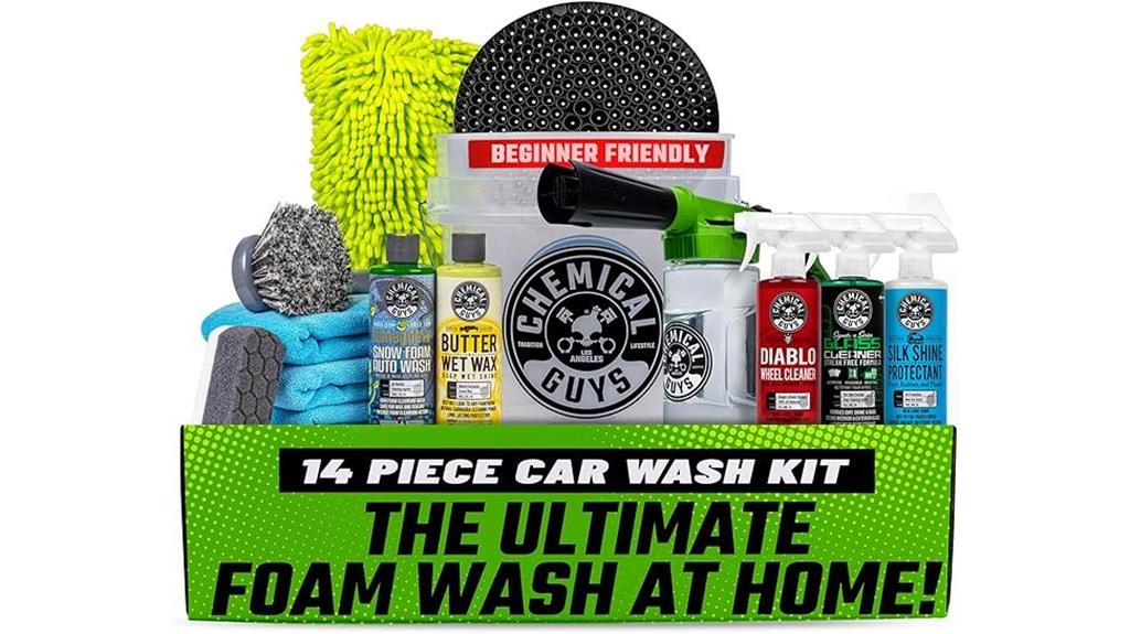 complete car wash set