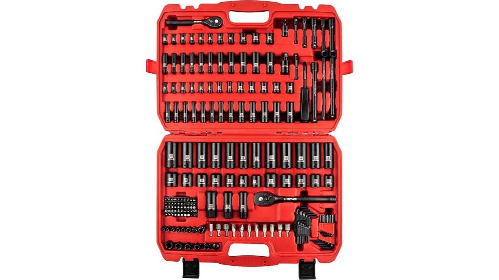 comprehensive metric and standard socket set