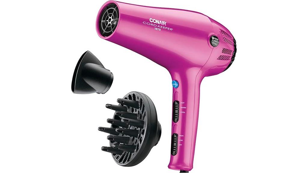 conair dryer with cord
