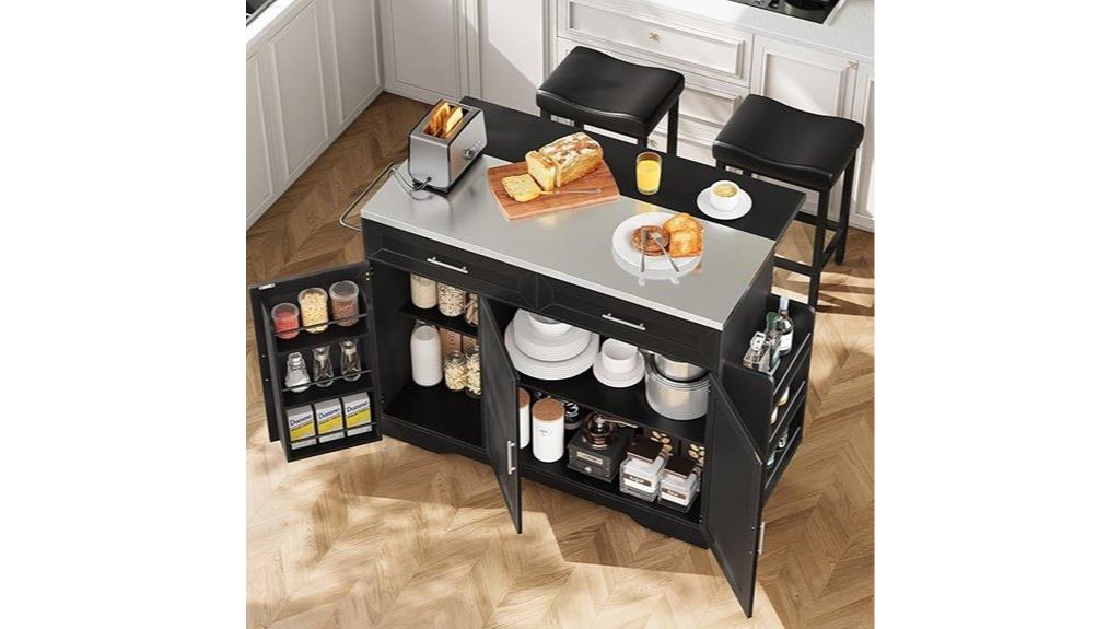 concho 56 inch kitchen island