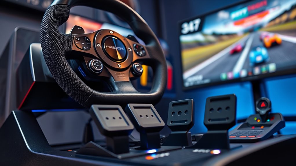 console racing wheel considerations