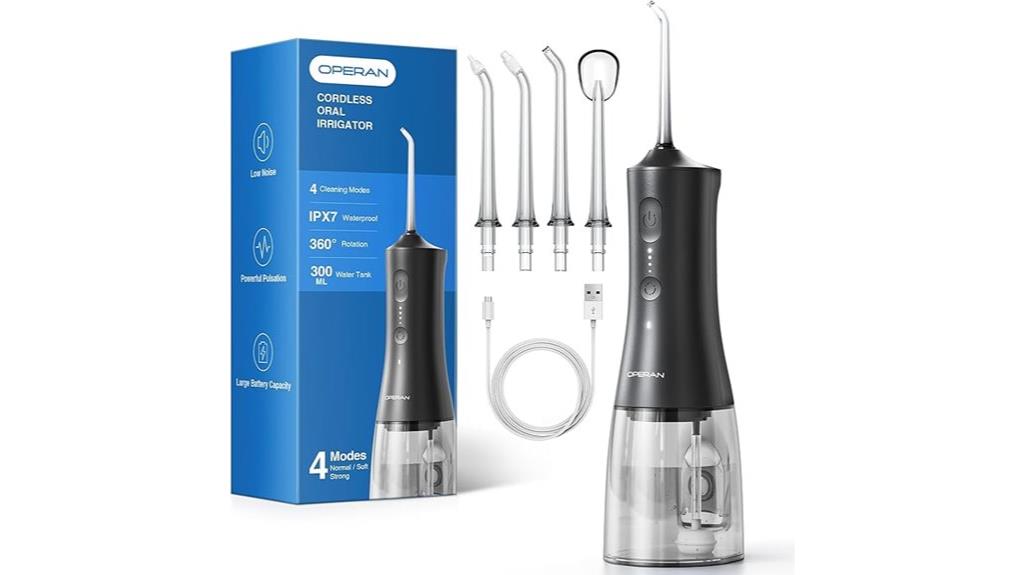 cordless teeth water flosser