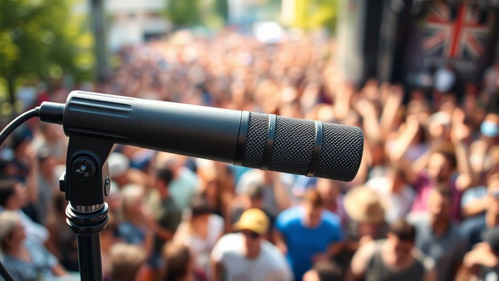 crowd audio capture tips