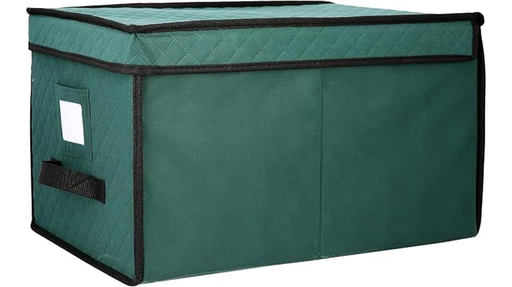 decorative ornament organizer box