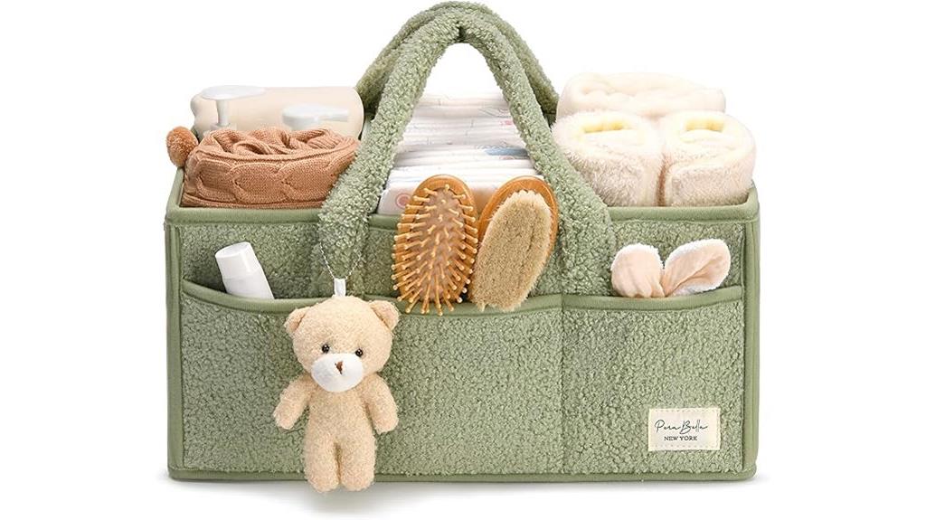 diaper caddy changing organizer