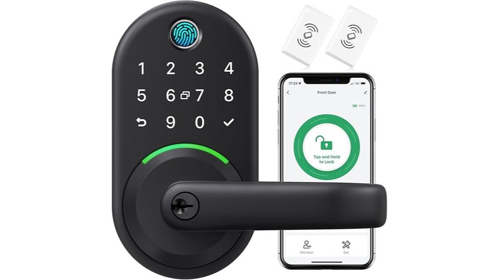 digital fingerprint door lock