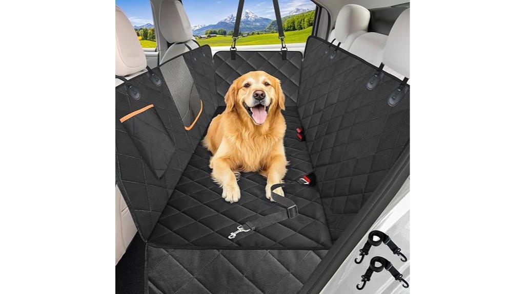 dog back seat cover