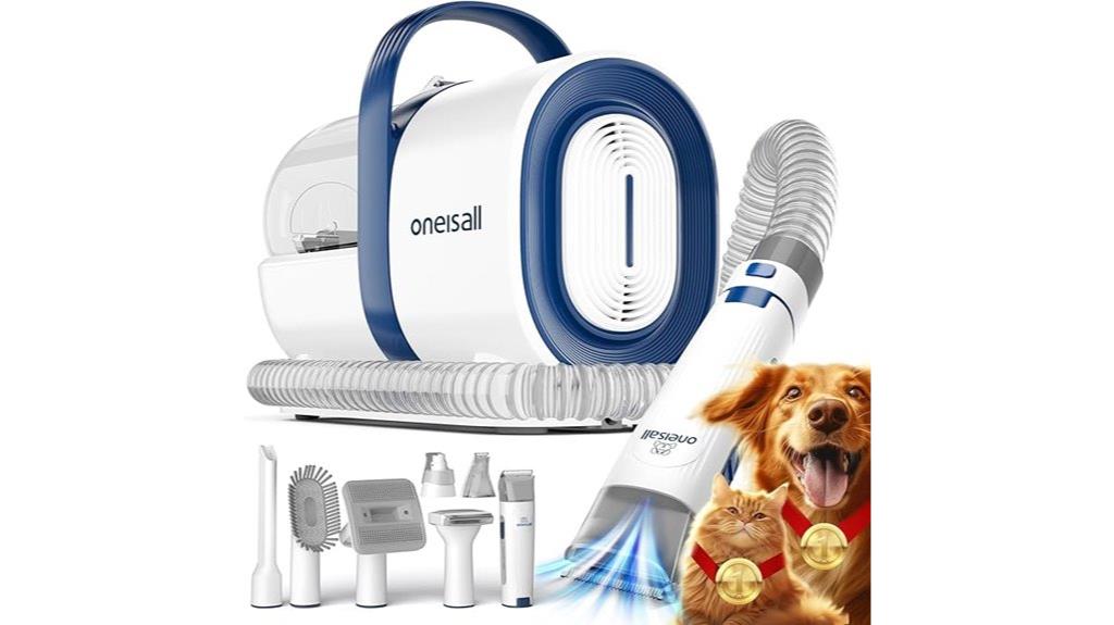 dog grooming vacuum kit