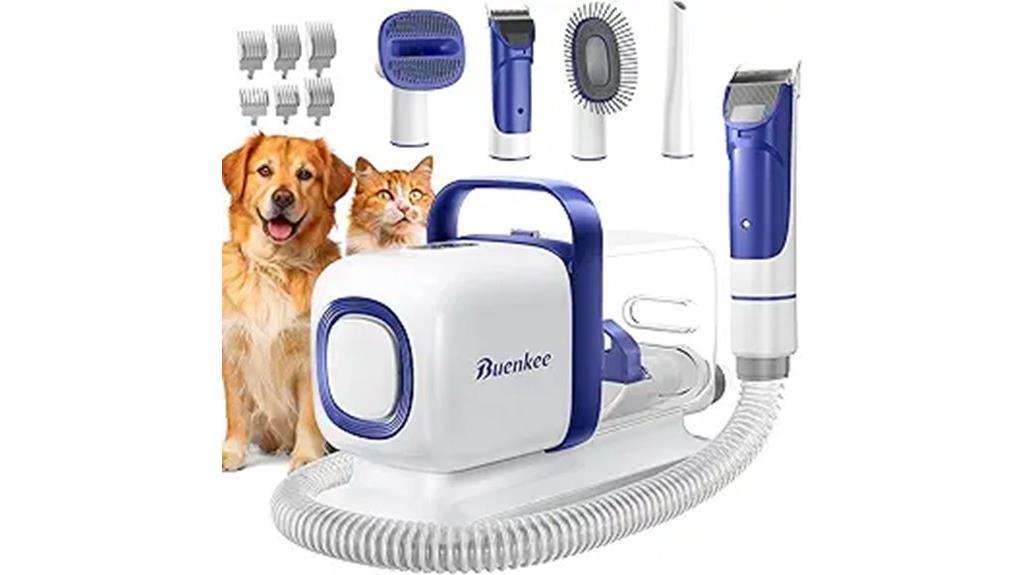 dog grooming vacuum kit
