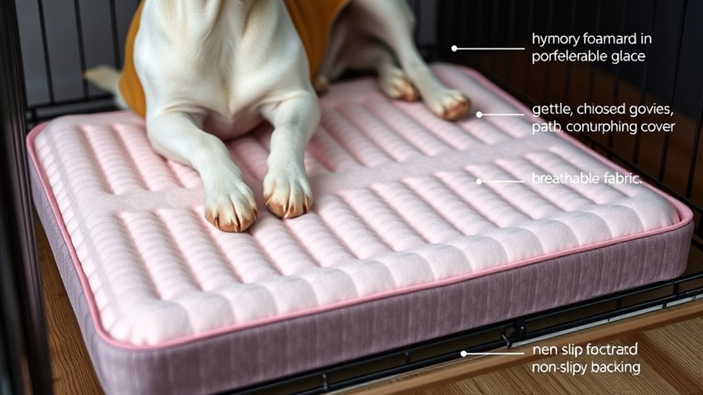 dog orthopedic crate pad essentials