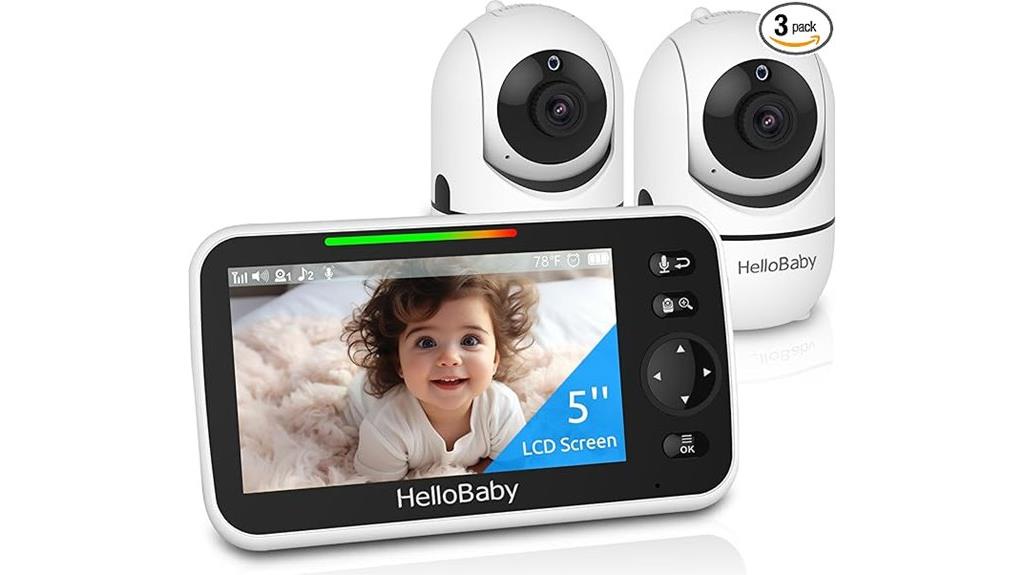 dual camera baby monitor
