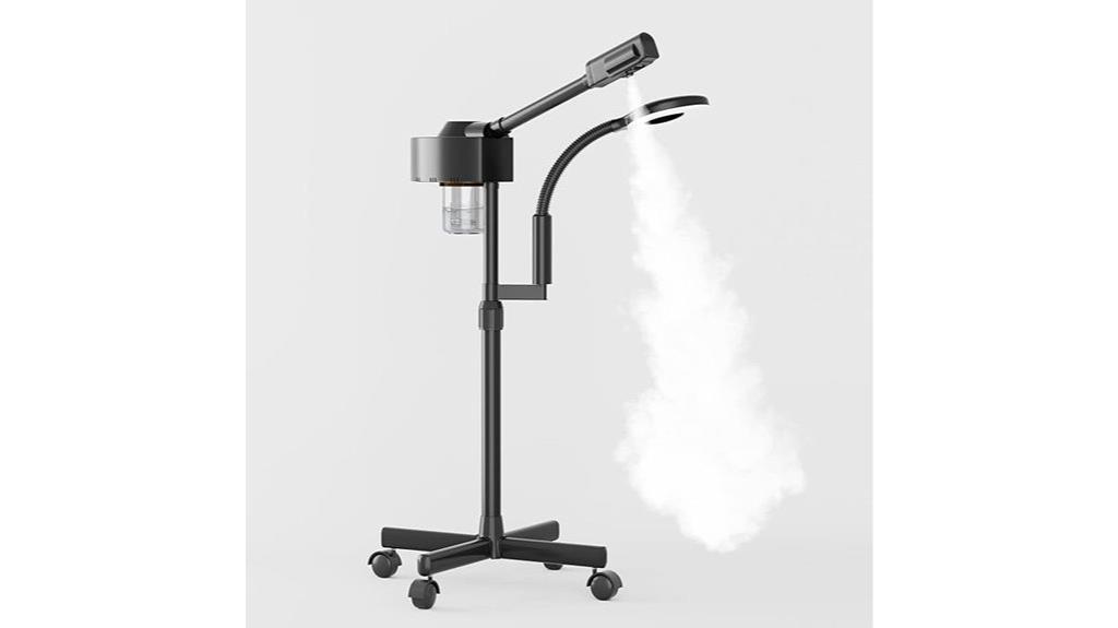 dual facial steamer lamp