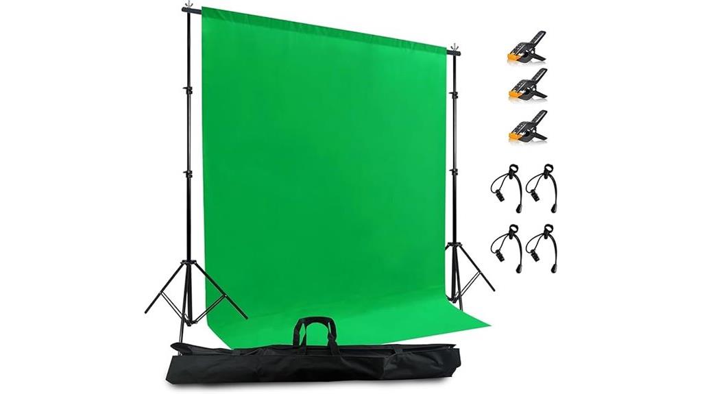 dual green backdrop kit