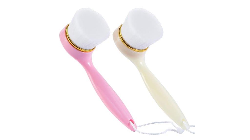 dual pack facial cleansing brushes
