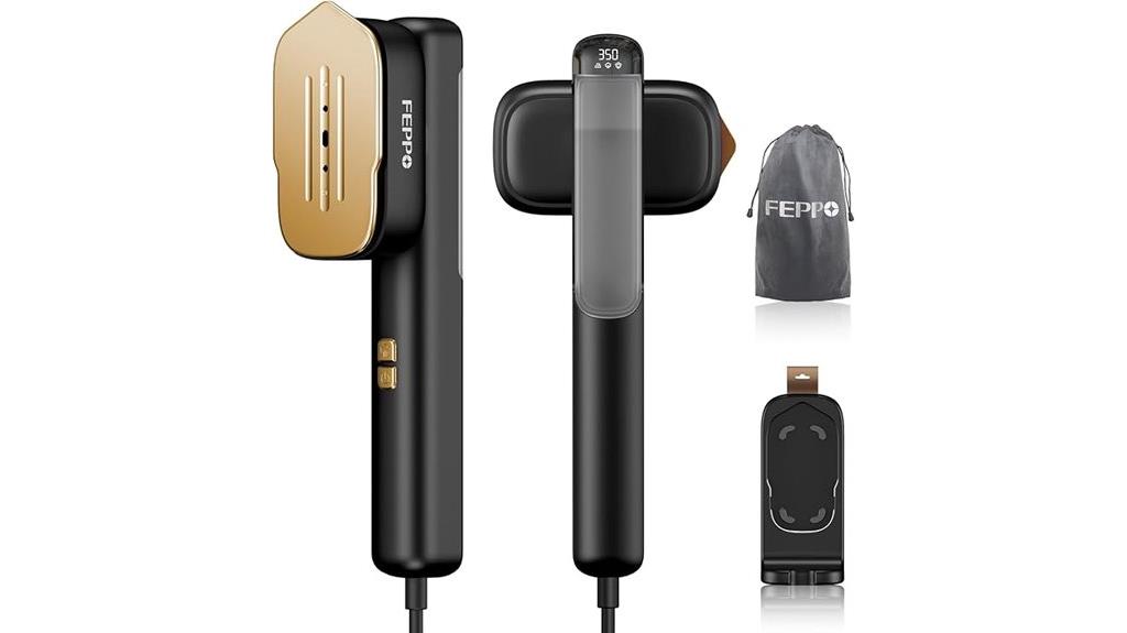 dual voltage portable steamer