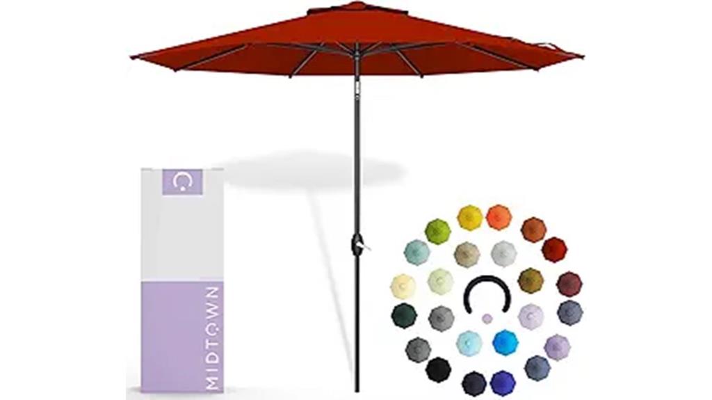 durable 10 year outdoor umbrella
