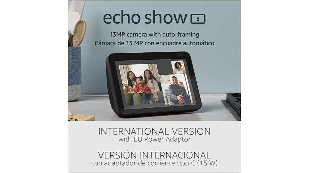 echo show 8 international edition