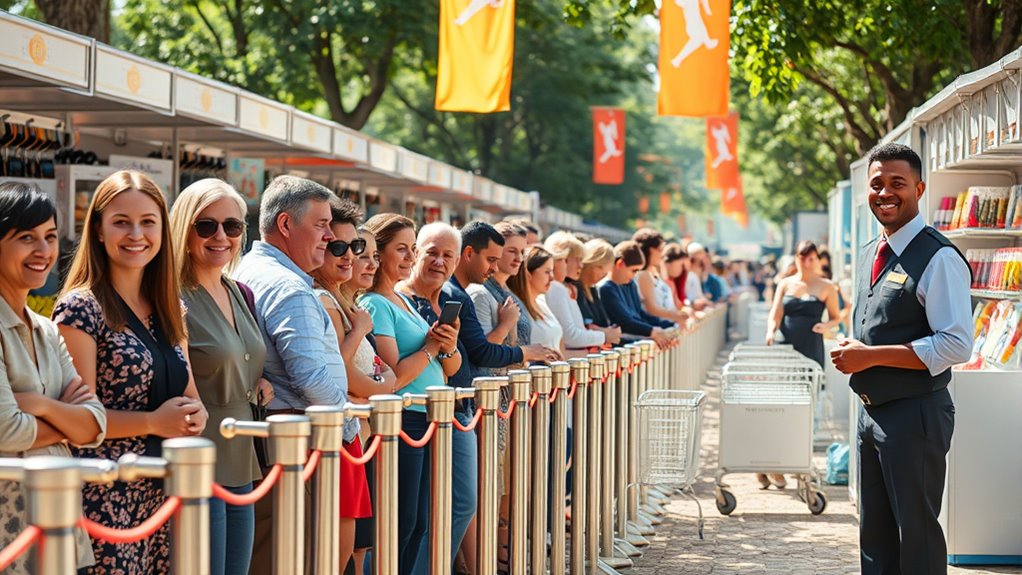 efficient inventory and queues