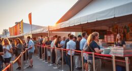 efficient merch queue management