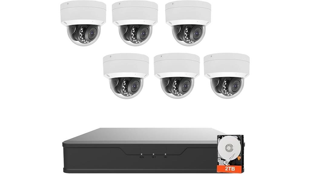 eight camera 4k security system