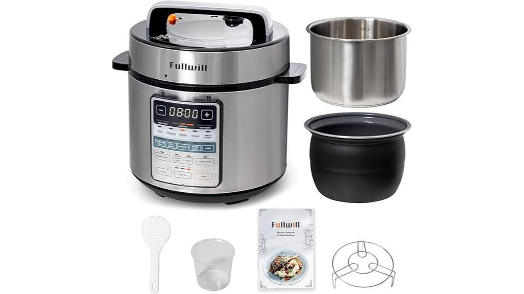 electric 6qt dual pot
