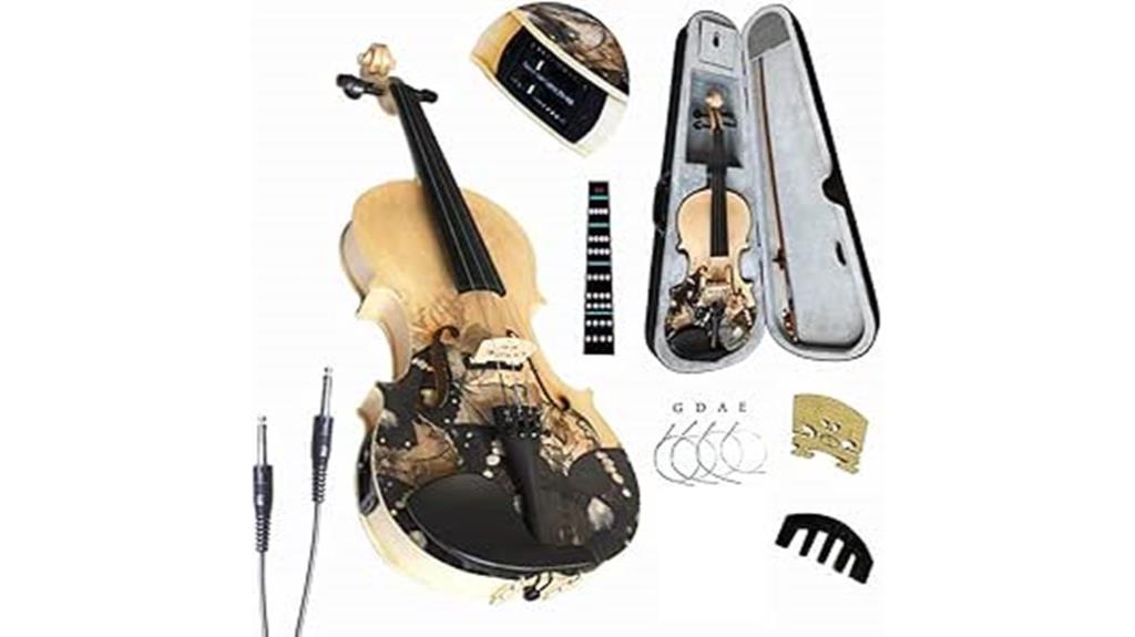 electric acoustic beginner violin