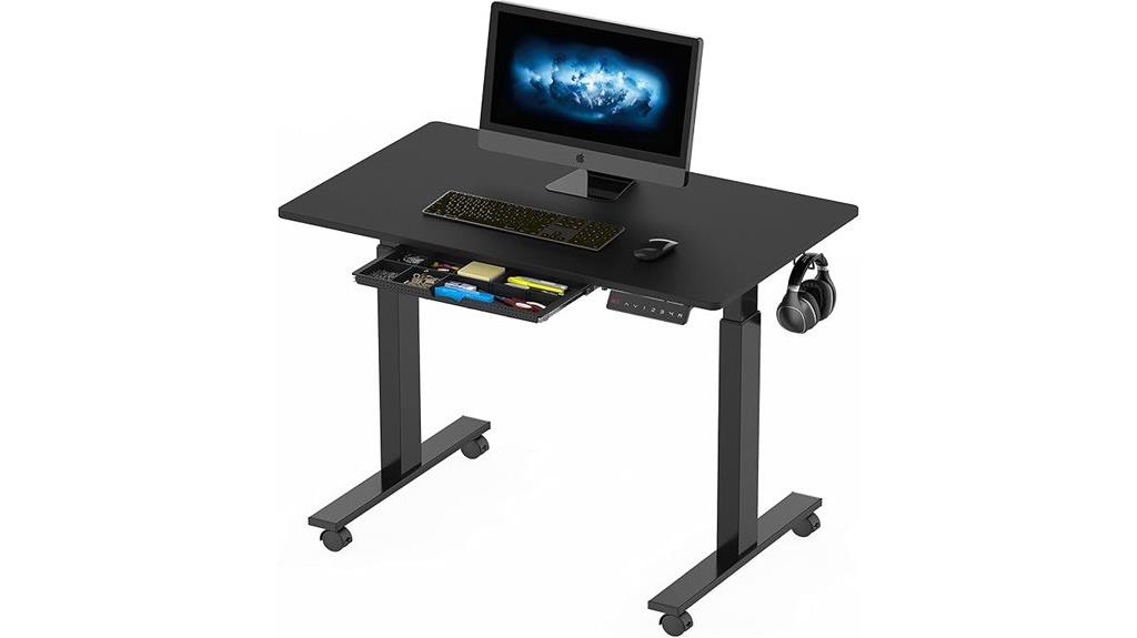 electric height adjustable desk