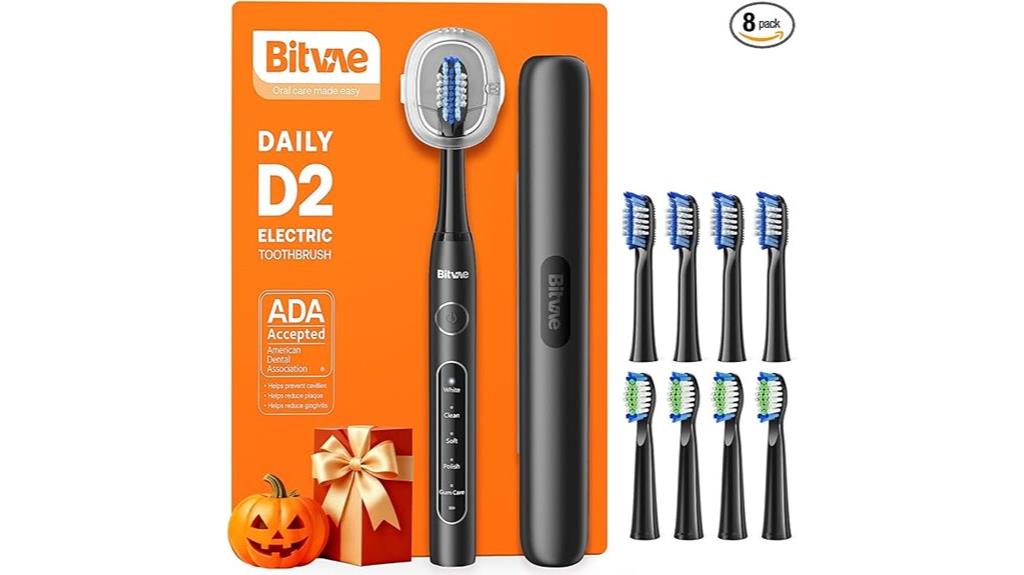 electric toothbrush with case