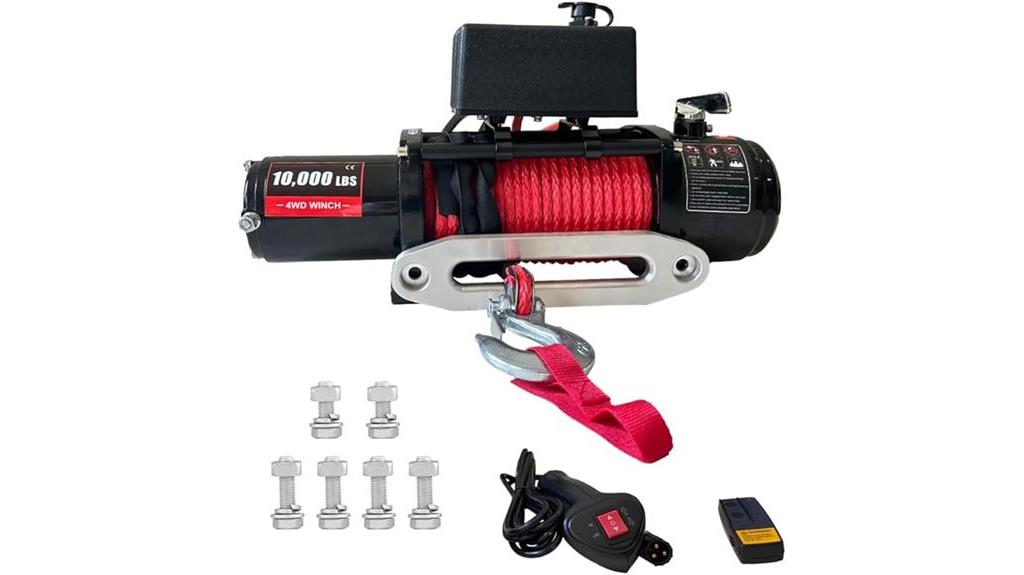 electric vehicle winch 10000lbs