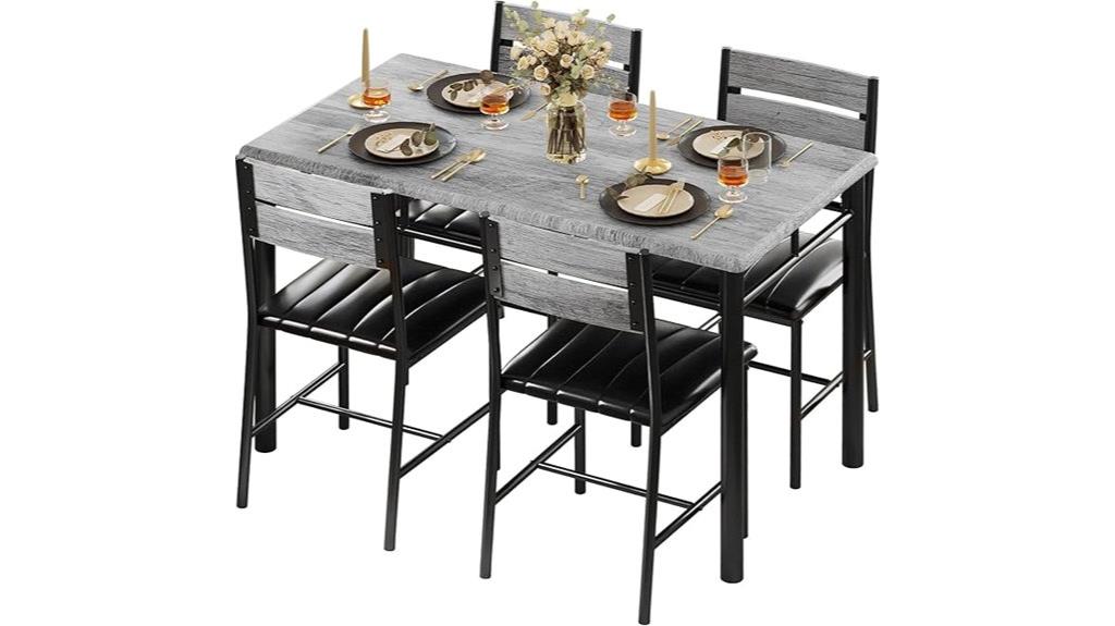 elegant 4 piece dining set