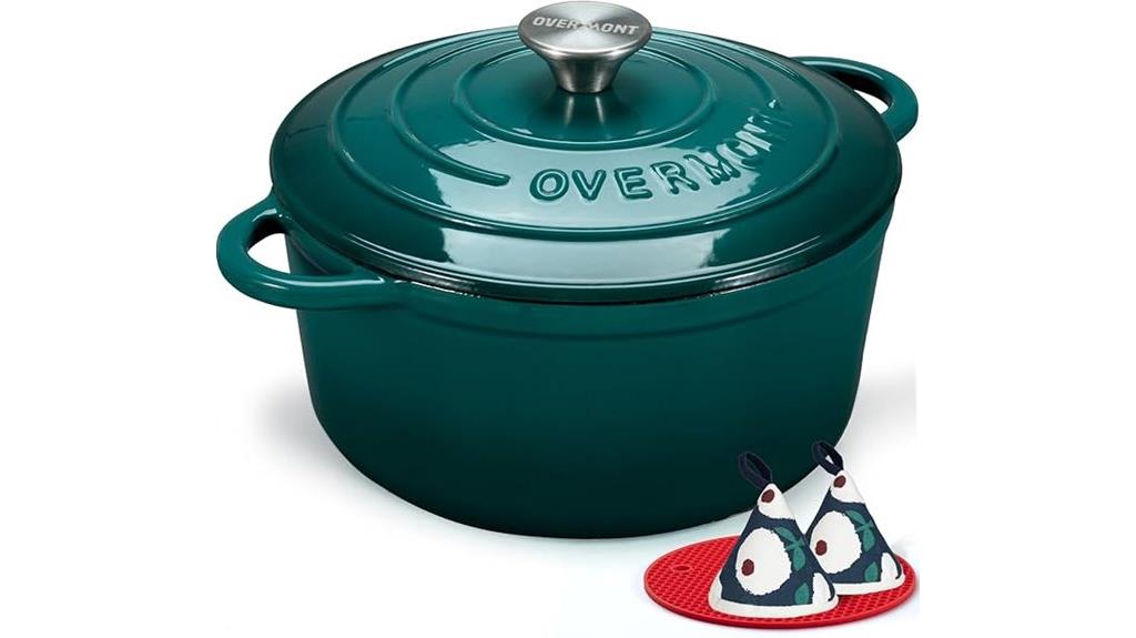 enameled cast iron dutch oven