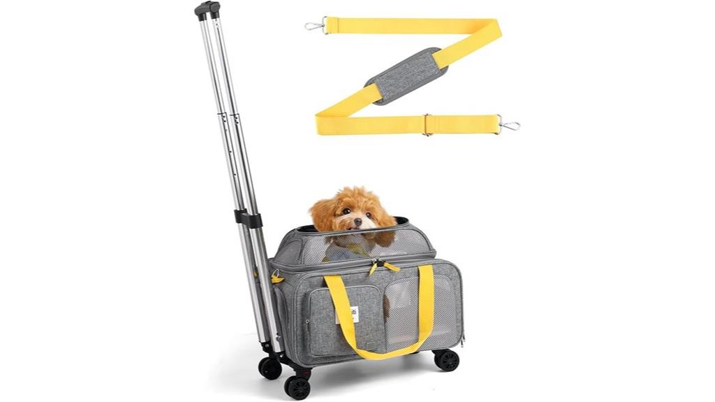 expandable tsa approved pet carrier