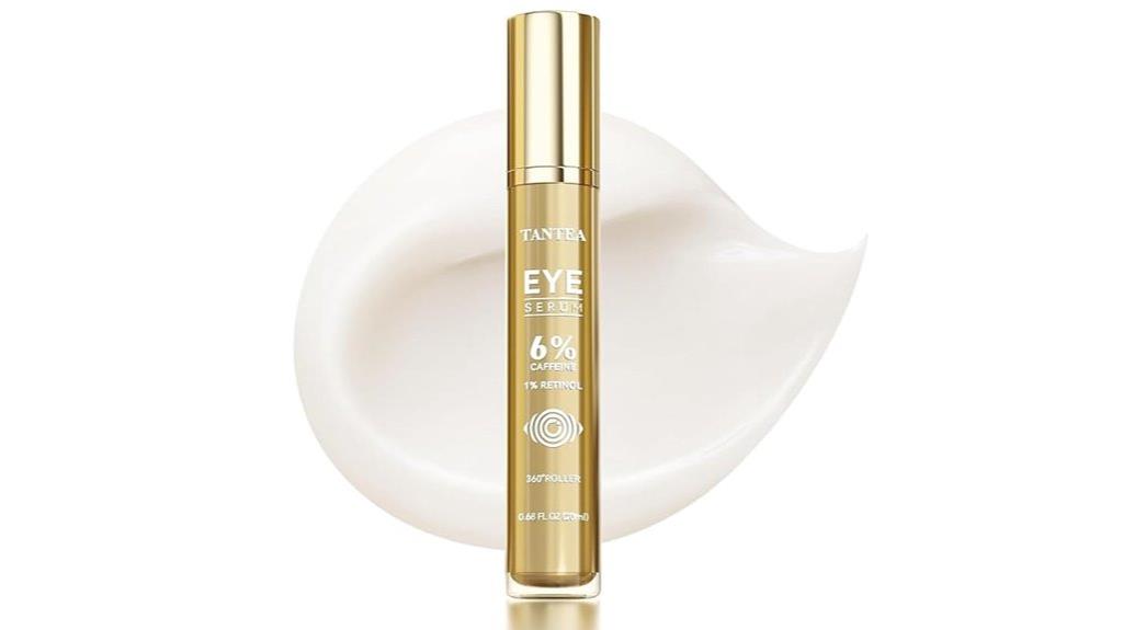 eye cream with caffeine