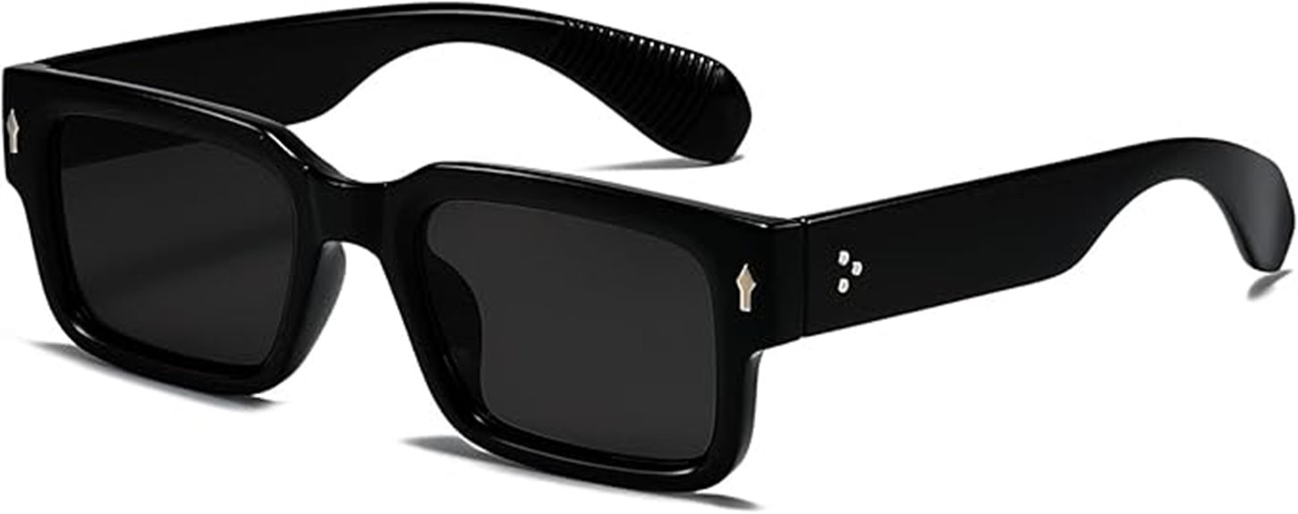 eyewear with square frame