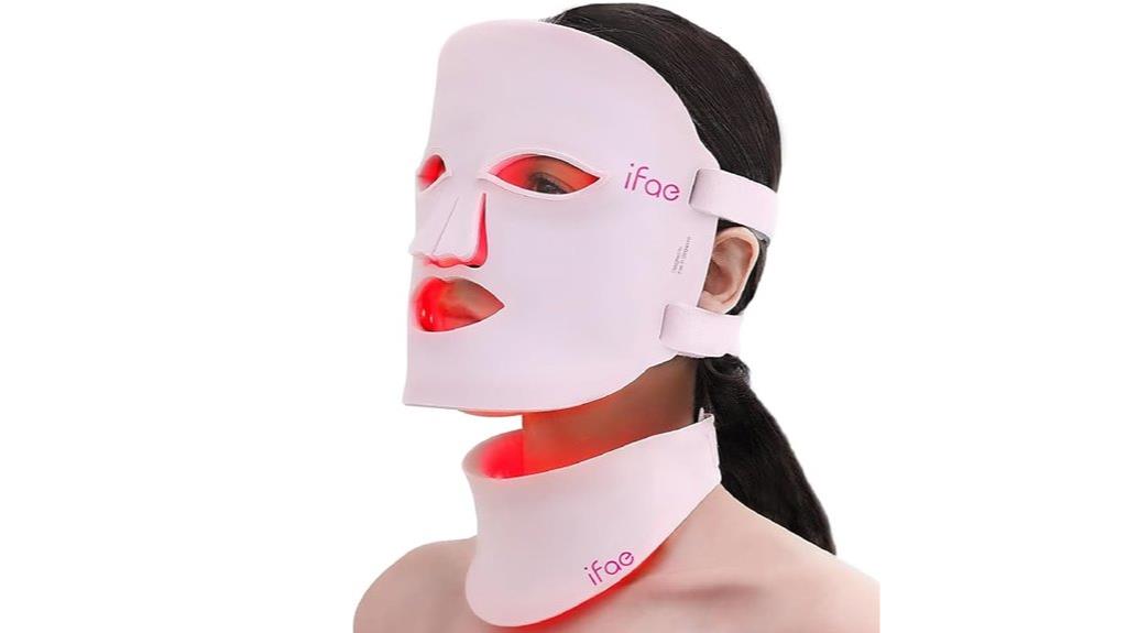 facial neck red light