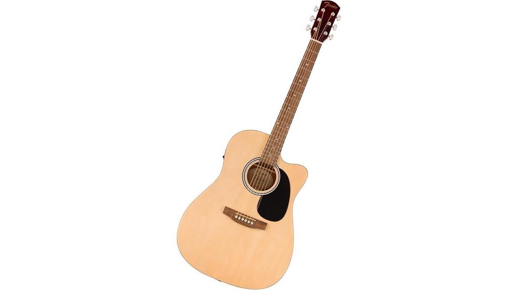 fender fa 25ce acoustic guitar