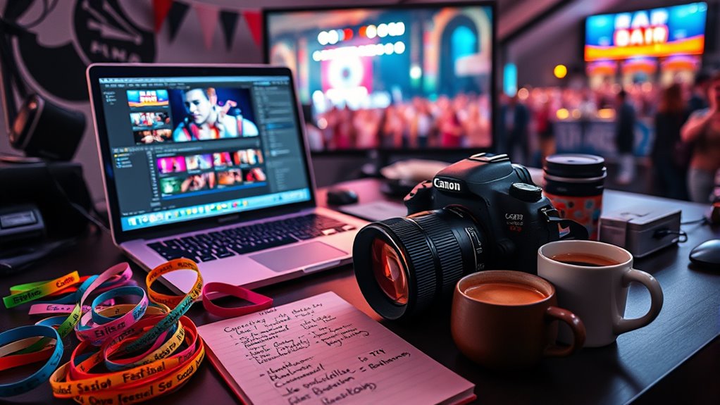 festival aftermovie production workflow
